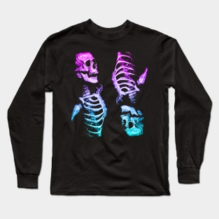 Decaying Skeletons Long Sleeve T-Shirt